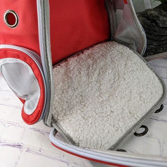 NWT - Portable Ventilated Carry Backpack for Dog Cat Pet Carrier - Picture 9 of 15